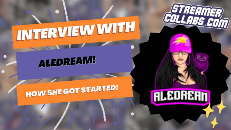 StreamerCollabs podcast hosts discussing streaming insights with ALEDream, sharing collaboration strategies and work-life balance tips
