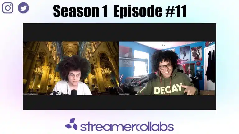 Two streamers collaborating and sharing streaming tips for small streamers, fostering growth and community engagement.