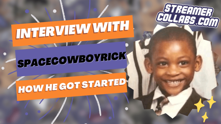 StreamerCollabs podcast hosts discussing streamer growth strategies with SpaceCowboyRick