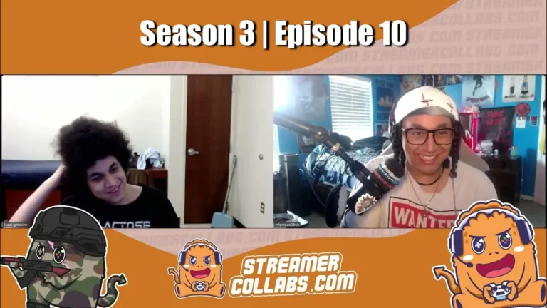 StreamerCollabs podcast hosts discussing originality in streaming and authentic content creation strategies for modern streamers
