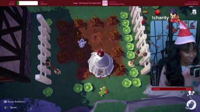 @1000dreamsfund Steam The Halls Raid Train! Gingerbread House Time! | @thecryptcommunity | @taiguurr on socials